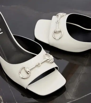 Gucci Signora Horsebit leather mules | Thumbnail 4 Gucci Signora Horsebit leather mules | Thumbnail 4