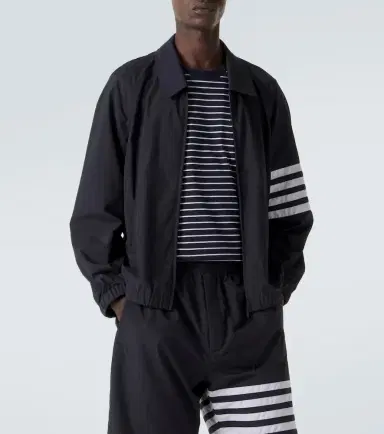 Thom Browne 4-Bar ripstop blouson jacket | Thumbnail 2 Thom Browne 4-Bar ripstop blouson jacket | Thumbnail 2
