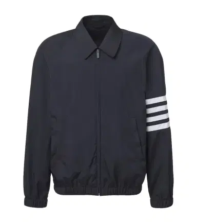 Thom Browne 4-Bar ripstop blouson jacket | Thumbnail 1 Thom Browne 4-Bar ripstop blouson jacket | Thumbnail 1