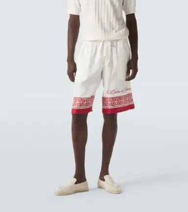 Dolce & Gabbana Majolica silk twill jacquard Bermuda shorts | Thumbnail 5 Dolce & Gabbana Majolica silk twill jacquard Bermuda shorts | Thumbnail 5