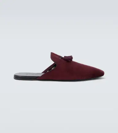 Gucci Tasseled velvet mules | Thumbnail 2 Gucci Tasseled velvet mules | Thumbnail 2