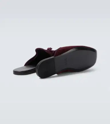 Gucci Tasseled velvet mules | Thumbnail 3 Gucci Tasseled velvet mules | Thumbnail 3