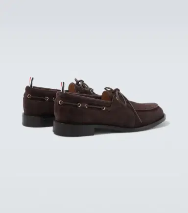 Thom Browne Suede boat shoes | Thumbnail 5 Thom Browne Suede boat shoes | Thumbnail 5