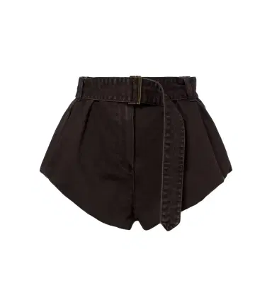 Magda Butrym Belted cotton canvas shorts | Thumbnail 1 Magda Butrym Belted cotton canvas shorts | Thumbnail 1