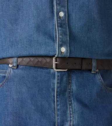 Bottega Veneta Intrecciato leather belt | Thumbnail 4 Bottega Veneta Intrecciato leather belt | Thumbnail 4