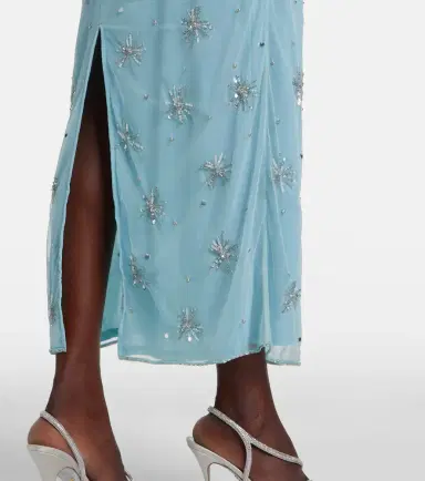 Staud Elsa embellished midi dress | Thumbnail 5 Staud Elsa embellished midi dress | Thumbnail 5
