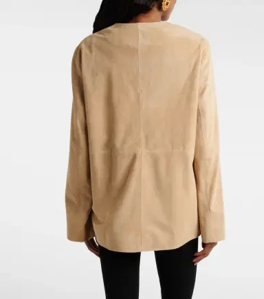 Nour Hammour Suede jacket | Thumbnail 5 Nour Hammour Suede jacket | Thumbnail 5