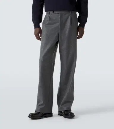 Jil Sander Wool wide-leg pants | Thumbnail 3 Jil Sander Wool wide-leg pants | Thumbnail 3