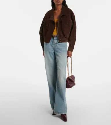 Saint Laurent Suede jacket | Thumbnail 7 Saint Laurent Suede jacket | Thumbnail 7