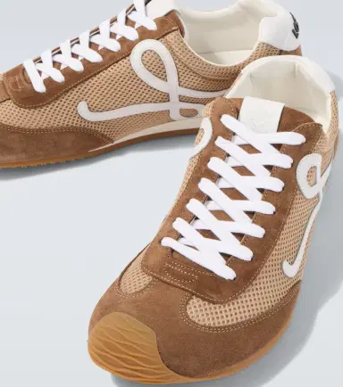Loewe Ballet Runner 2.0 suede-trimmed sneakers | Thumbnail 3 Loewe Ballet Runner 2.0 suede-trimmed sneakers | Thumbnail 3