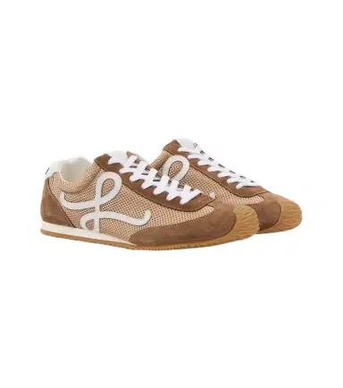 Loewe Ballet Runner 2.0 suede-trimmed sneakers | Thumbnail 1 Loewe Ballet Runner 2.0 suede-trimmed sneakers | Thumbnail 1