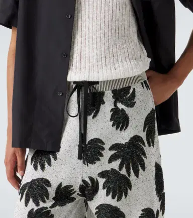 Commas Jacquard terry shorts | Thumbnail 3 Commas Jacquard terry shorts | Thumbnail 3