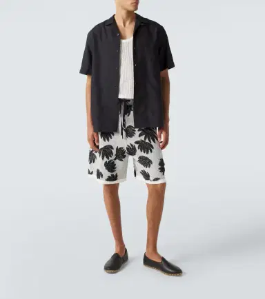 Commas Jacquard terry shorts | Thumbnail 4 Commas Jacquard terry shorts | Thumbnail 4