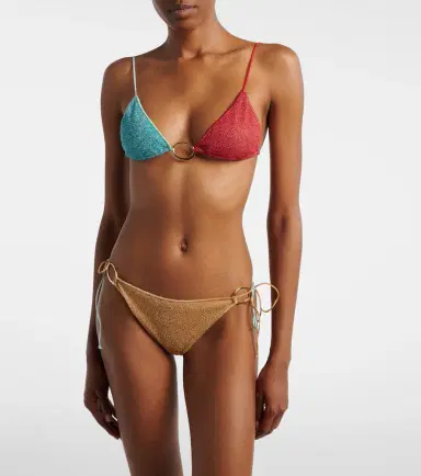 Oseree Oséree Lumière colorblocked bikini | Thumbnail 2 Oseree Oséree Lumière colorblocked bikini | Thumbnail 2