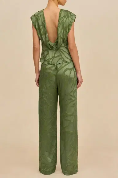 Cult Gaia Sara Pant - Deep Pasture | Thumbnail 5 Cult Gaia Sara Pant - Deep Pasture | Thumbnail 5