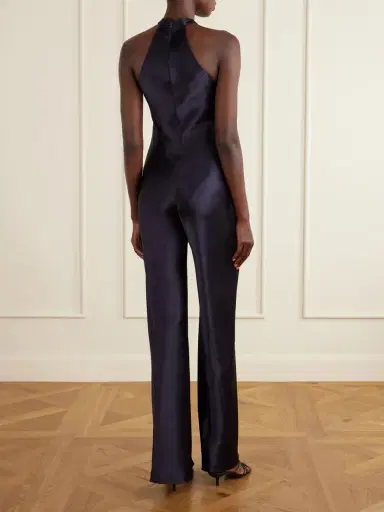 Galvan Eve Satin Jumpsuit | Thumbnail 3 Galvan Eve Satin Jumpsuit | Thumbnail 3