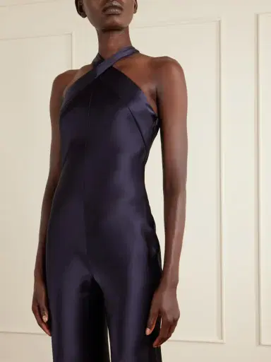 Galvan Eve Satin Jumpsuit | Thumbnail 4 Galvan Eve Satin Jumpsuit | Thumbnail 4
