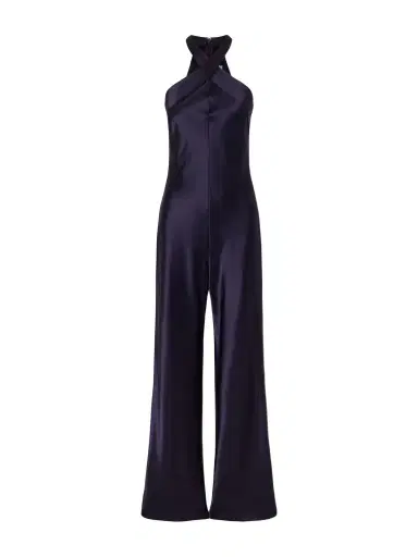 Galvan Eve Satin Jumpsuit | Thumbnail 1 Galvan Eve Satin Jumpsuit | Thumbnail 1