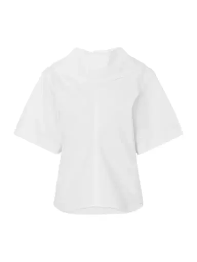 Bottega Veneta Paneled Cotton-toile Shirt | Thumbnail 1 Bottega Veneta Paneled Cotton-toile Shirt | Thumbnail 1