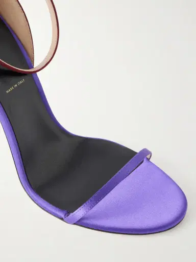 Tom Ford 105 Two-tone Satin Sandals | Thumbnail 5 Tom Ford 105 Two-tone Satin Sandals | Thumbnail 5