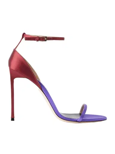 Tom Ford 105 Two-tone Satin Sandals | Thumbnail 1 Tom Ford 105 Two-tone Satin Sandals | Thumbnail 1