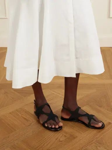 Gabriela Hearst Star Suede Sandals | Thumbnail 2 Gabriela Hearst Star Suede Sandals | Thumbnail 2