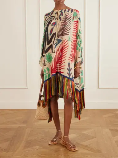 Etro Woven Fringe Mini Dress | Thumbnail 2 Etro Woven Fringe Mini Dress | Thumbnail 2