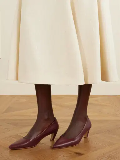 Gabriela Hearst Peggy Leather Pumps | Thumbnail 2 Gabriela Hearst Peggy Leather Pumps | Thumbnail 2
