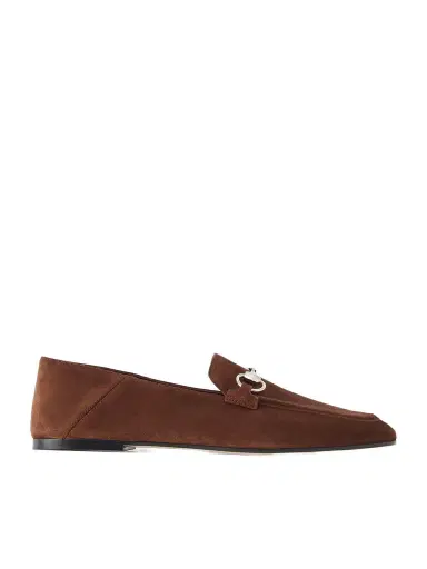 Gucci Jordaan Horsebit-detailed Suede Loafers | Thumbnail 1 Gucci Jordaan Horsebit-detailed Suede Loafers | Thumbnail 1