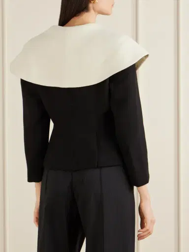 VIOLANTE NESSI Manuela Embellished Wool Jacket | Thumbnail 4 VIOLANTE NESSI Manuela Embellished Wool Jacket | Thumbnail 4