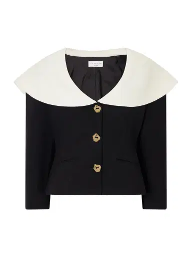 VIOLANTE NESSI Manuela Embellished Wool Jacket | Thumbnail 1 VIOLANTE NESSI Manuela Embellished Wool Jacket | Thumbnail 1
