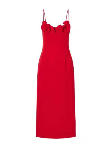 Magda Butrym Embellished Wool-blend Crepe Midi Dress | Thumbnail 1 Magda Butrym Embellished Wool-blend Crepe Midi Dress | Thumbnail 1