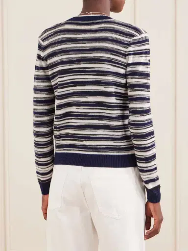 Missoni Striped Cashmere And Wool-blend Cardigan | Thumbnail 4 Missoni Striped Cashmere And Wool-blend Cardigan | Thumbnail 4