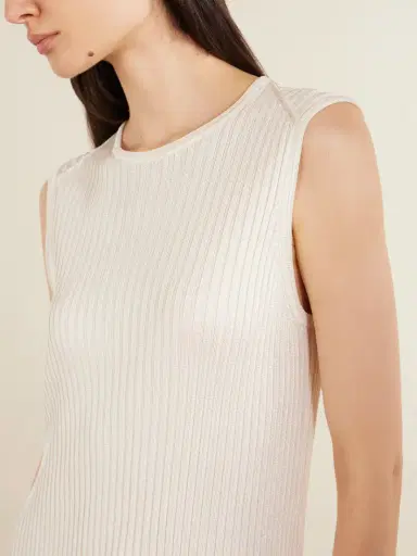 Veronica de Piante Gabby Ribbed-knit Jersey Maxi Dress | Thumbnail 4 Veronica de Piante Gabby Ribbed-knit Jersey Maxi Dress | Thumbnail 4