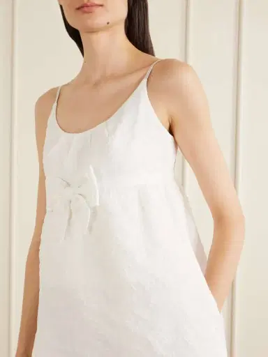 SHUSHU/TONG Bow-detailed Taffeta Mini Dress | Thumbnail 4 SHUSHU/TONG Bow-detailed Taffeta Mini Dress | Thumbnail 4