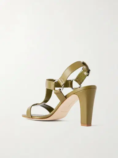 Manolo Blahnik Miona 90 Leather Sandals | Thumbnail 3 Manolo Blahnik Miona 90 Leather Sandals | Thumbnail 3