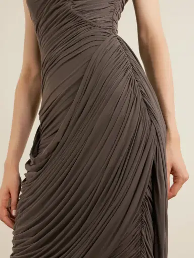 Magda Butrym Appliquéd Stretch-jersey Midi Dress | Thumbnail 5 Magda Butrym Appliquéd Stretch-jersey Midi Dress | Thumbnail 5