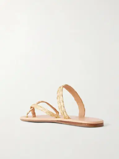 Ancient Greek Sandals Daphnae Raffia Sandals | Thumbnail 3 Ancient Greek Sandals Daphnae Raffia Sandals | Thumbnail 3