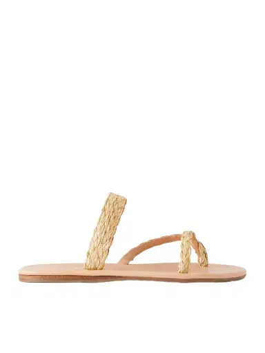 Ancient Greek Sandals Daphnae Raffia Sandals | Thumbnail 1 Ancient Greek Sandals Daphnae Raffia Sandals | Thumbnail 1