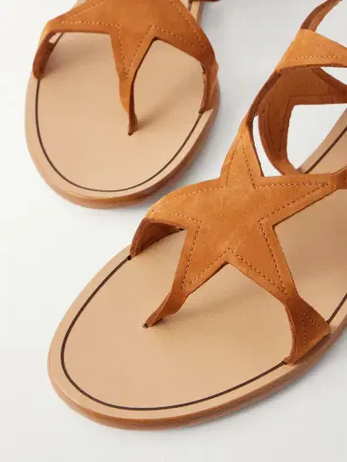 Gabriela Hearst Star Suede Sandals | Thumbnail 5 Gabriela Hearst Star Suede Sandals | Thumbnail 5