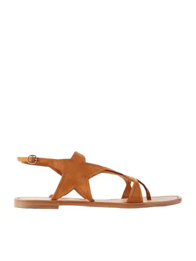 Gabriela Hearst Star Suede Sandals | Thumbnail 1 Gabriela Hearst Star Suede Sandals | Thumbnail 1