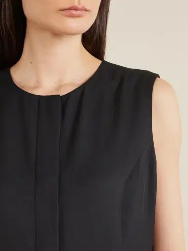 Veronica de Piante Hana Split Silk Dress | Thumbnail 4 Veronica de Piante Hana Split Silk Dress | Thumbnail 4