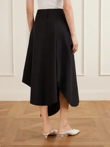 Bottega Veneta Cotton-mousseline Maxi Skirt | Thumbnail 4 Bottega Veneta Cotton-mousseline Maxi Skirt | Thumbnail 4