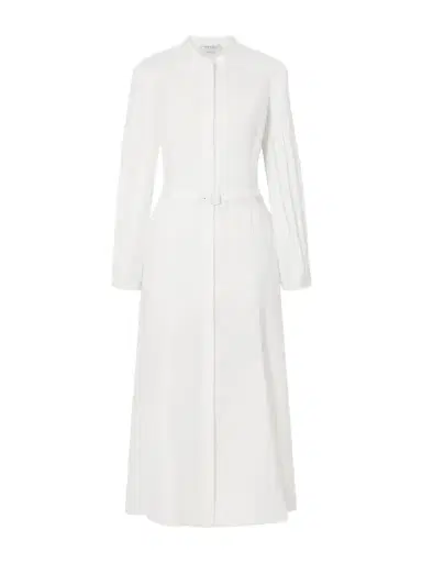 Gabriela Hearst Lydia Belted Linen Midi Dress | Thumbnail 1 Gabriela Hearst Lydia Belted Linen Midi Dress | Thumbnail 1
