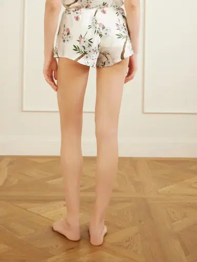 Olivia von Halle Bella Floral-print Silk-satin Pajama Set | Thumbnail 4 Olivia von Halle Bella Floral-print Silk-satin Pajama Set | Thumbnail 4