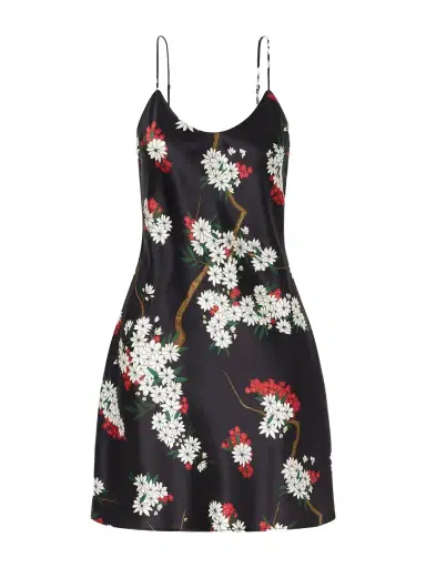 Olivia von Halle Venus Floral-print Silk-satin Nightdress | Thumbnail 1 Olivia von Halle Venus Floral-print Silk-satin Nightdress | Thumbnail 1