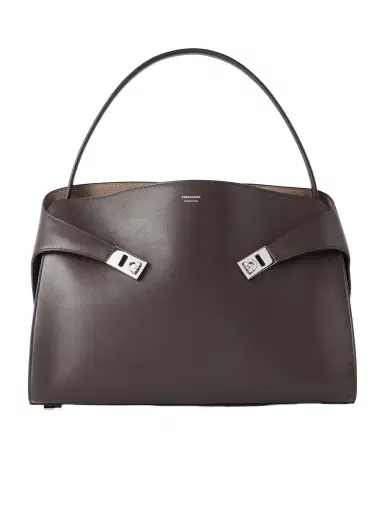 Ferragamo Hug Medium Leather Tote | Thumbnail 1 Ferragamo Hug Medium Leather Tote | Thumbnail 1