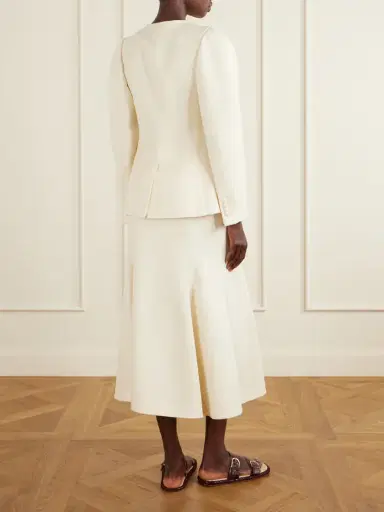 Gabriela Hearst Daelan Silk And Wool-blend Jacket | Thumbnail 3 Gabriela Hearst Daelan Silk And Wool-blend Jacket | Thumbnail 3