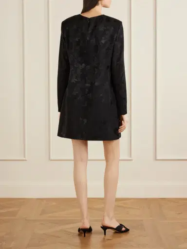 Veronica de Piante Carlota Floral-jacquard Dress | Thumbnail 3 Veronica de Piante Carlota Floral-jacquard Dress | Thumbnail 3