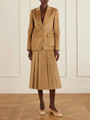 Gabriela Hearst Louisa Cotton Ribbed Blazer | Thumbnail 2 Gabriela Hearst Louisa Cotton Ribbed Blazer | Thumbnail 2